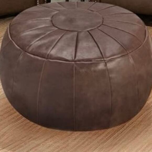 ROTOT Decorative Pouf, Ottoman, Bean Bag Chair,Foot Rest, Storage Unstuffed. NEW - Picture 8 of 8